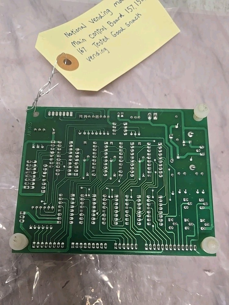 National Vending Machine Main Control Board 157 158 167 Tested