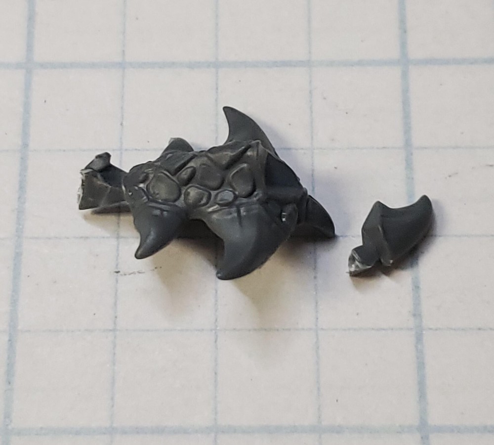 Warhammer Seraphon Bits Kroxigor Tail Bone Spike Club #1314