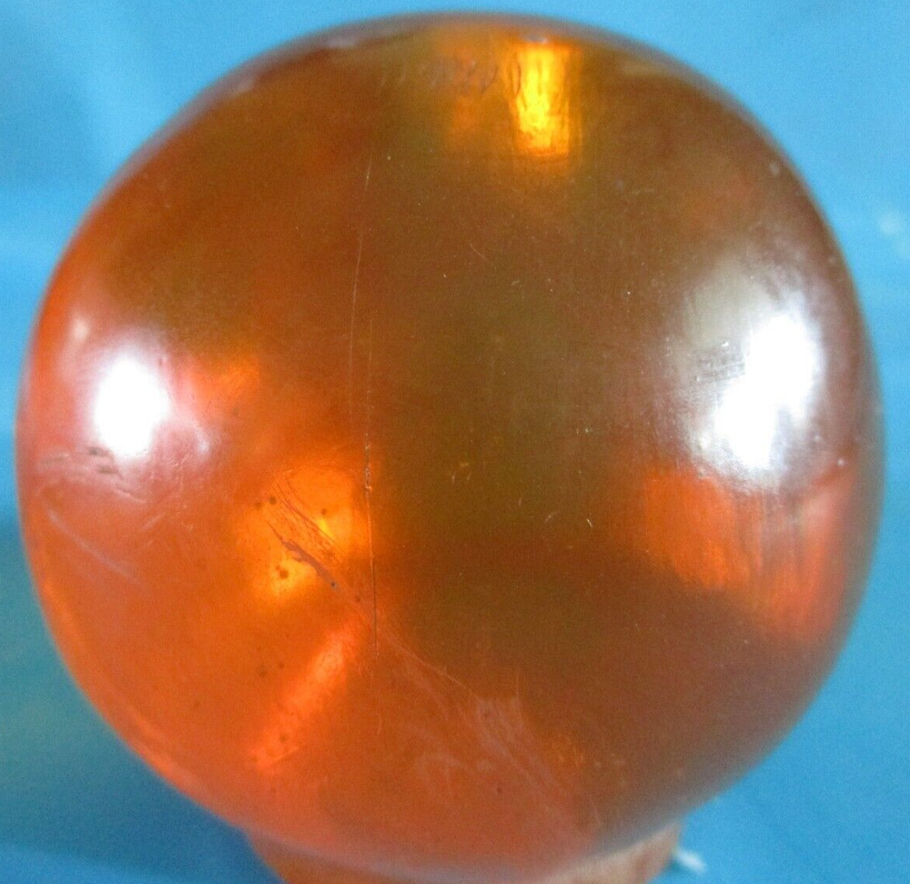 Custom Made Plastic Human Skull Orange Gold Dashboard! Shifter Handle Shift Knob