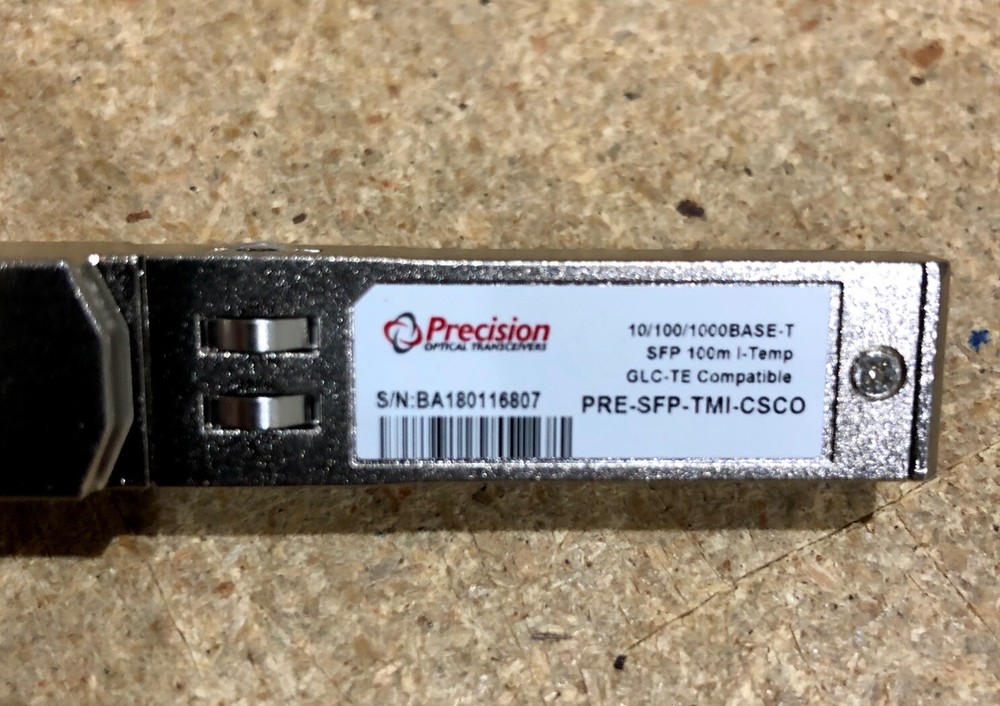 Precision PRE-SFP-TMI-CSCO 10/100/1000BASE-T SFP