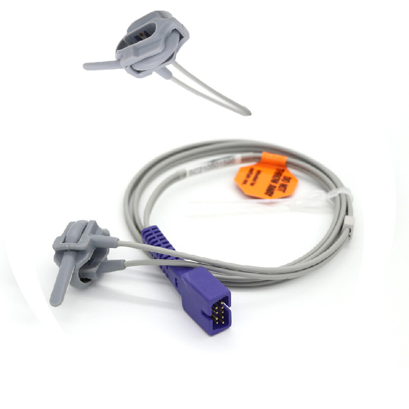 2Pcs 9Pin Neonate Wrap SpO2 Sensor Probe Pulse Oximeters Baxter