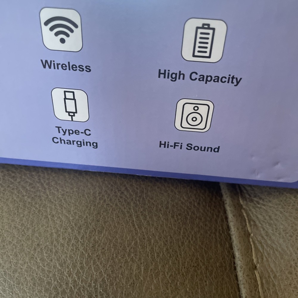 Mini Karaoke Machine with 2 Wireless Microphones & Portable Bluetooth Speaker