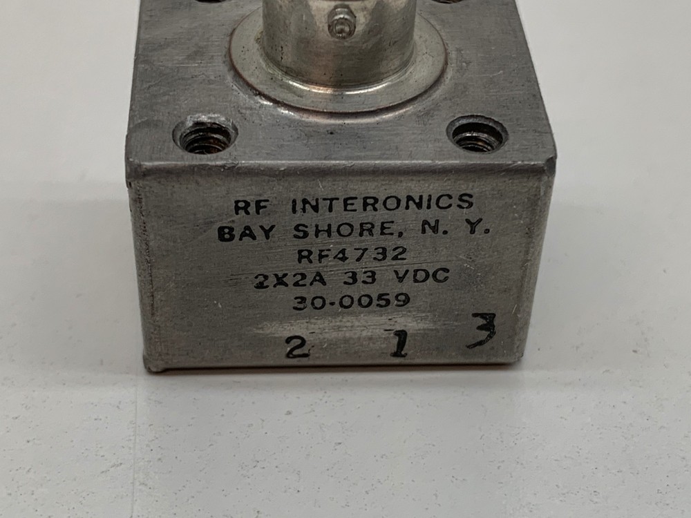 RF Interonics RF4732 RF Filter 2X2A 33 VDC 30-0059