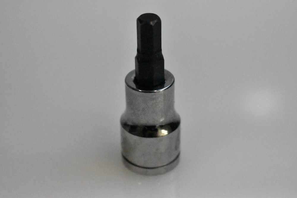 Blue Point Tools BLPH3814 1/4" SAE Hex Bit Socket Driver 3/8" Drive Chrome