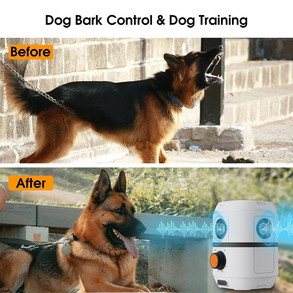 Ultrasonic Anti-Barking Device Dog Bark Control Deterrent Box Training Device