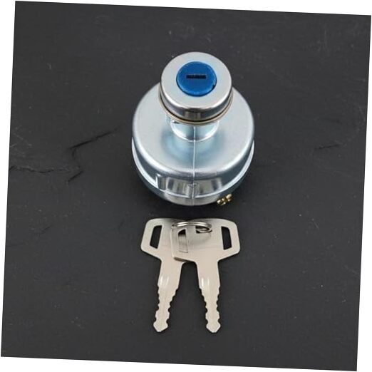 4 Position 6 Wire Ignition Switch-Includes 2 Keys, Perfect for Tractors,