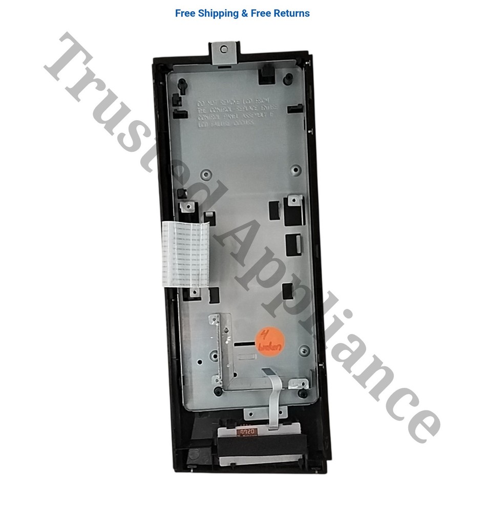 GE Microwave Control Panel Console WB07X10972 black