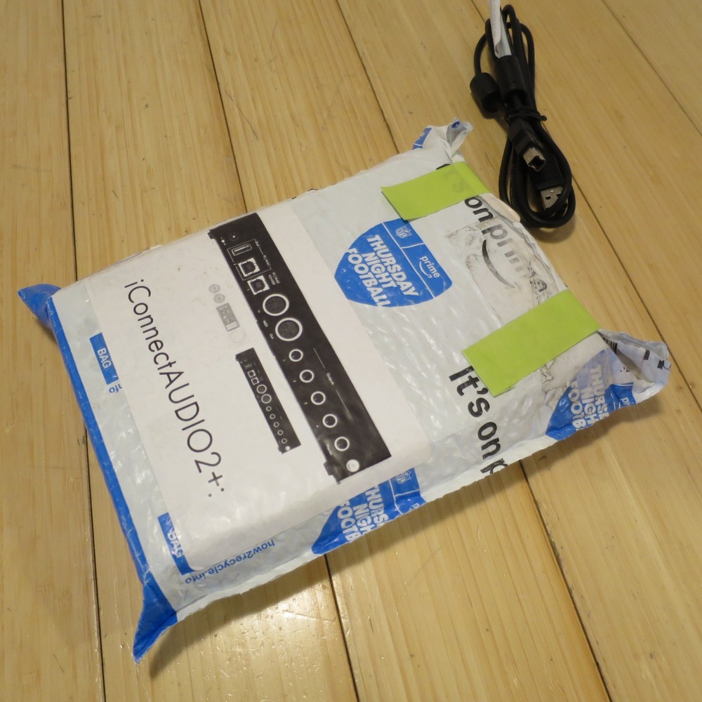 iConnectivity iConnectAUDIO2+ USB Audio Interface MIDI I/O Phantom Power