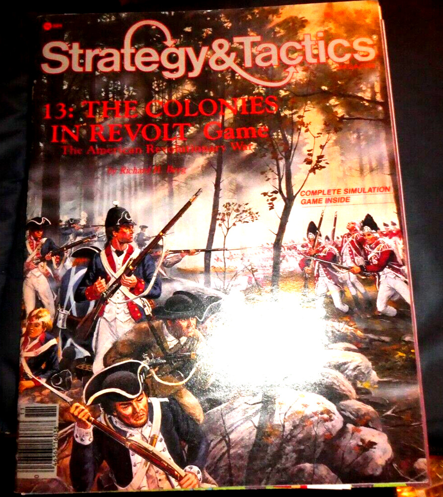 SPI STRATEGY & TACTICS #104 COLONIES COMPLETE & UNPUNCHED