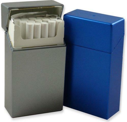Hard Box Full Pack Cigarette Case (100's) (Ships Assorted colors)