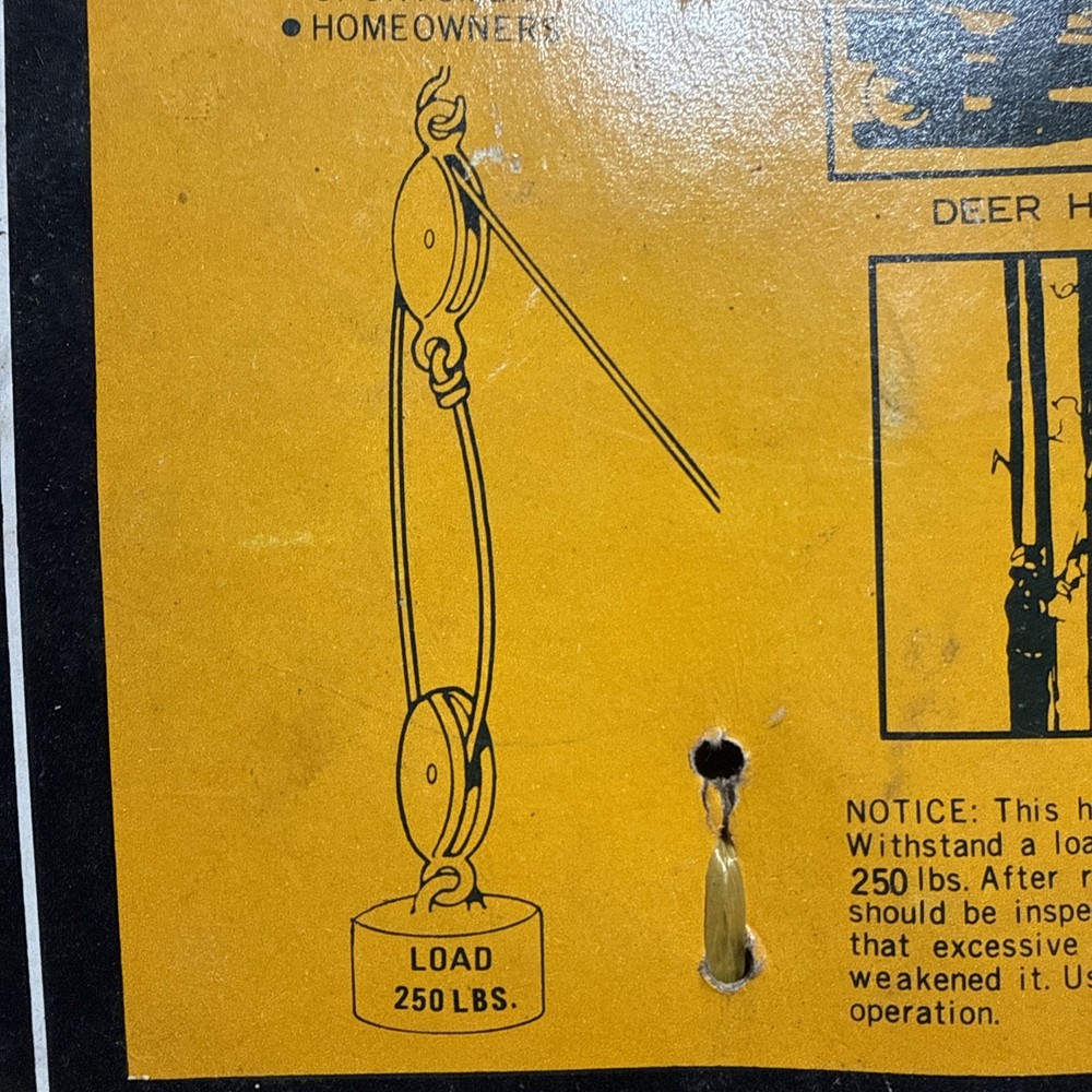Nylon Rope Multi-purpose lifting pulley system