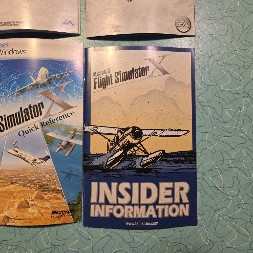 Computer Game Manual Lot Of 10