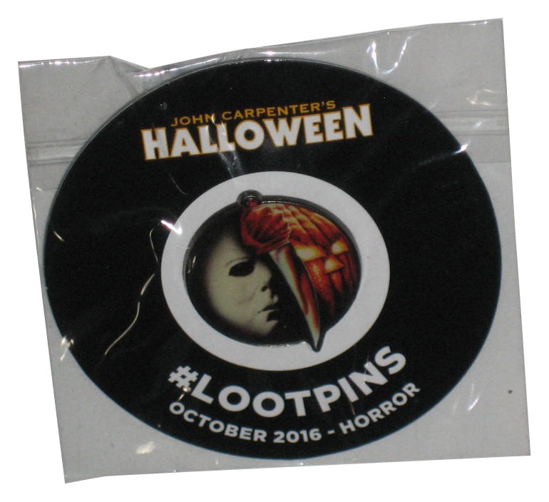 Halloween Lootcrate October 2016 Exclusive Horror Pin