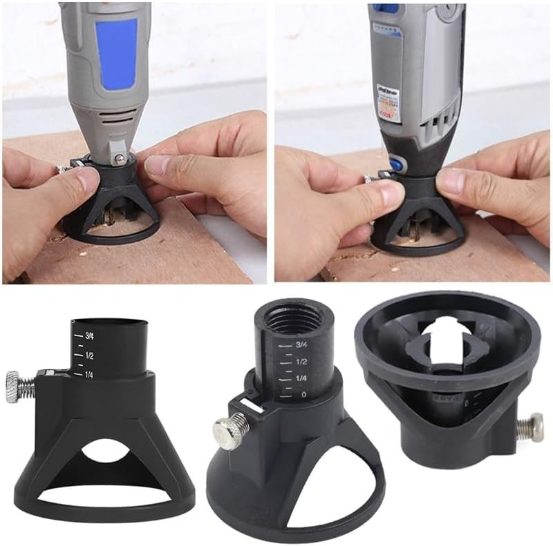 2-Pack Practical Rotary Tool Attachment - Enhance Your Woodworking Projects