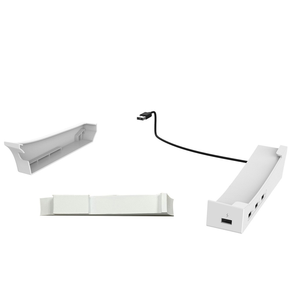 Holder Bracket With 4 Port USB Hub High Quality Replacement For PS5 Slim Console
