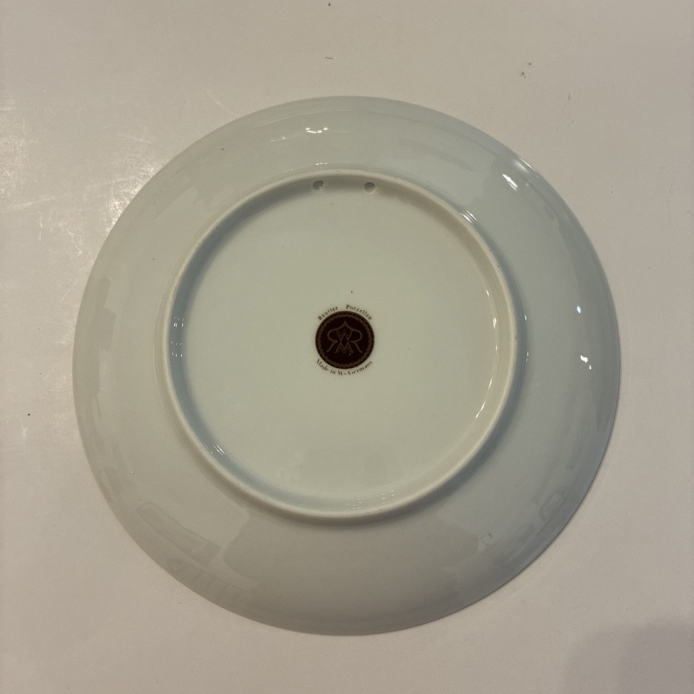 Reutter Porzelian German wall plates from 1970s