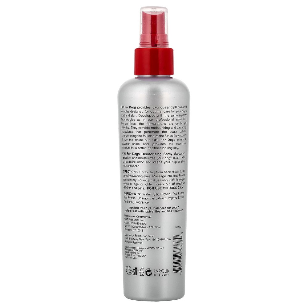 Deodorizing Spray, For Dogs, 8 fl oz (237 ml)