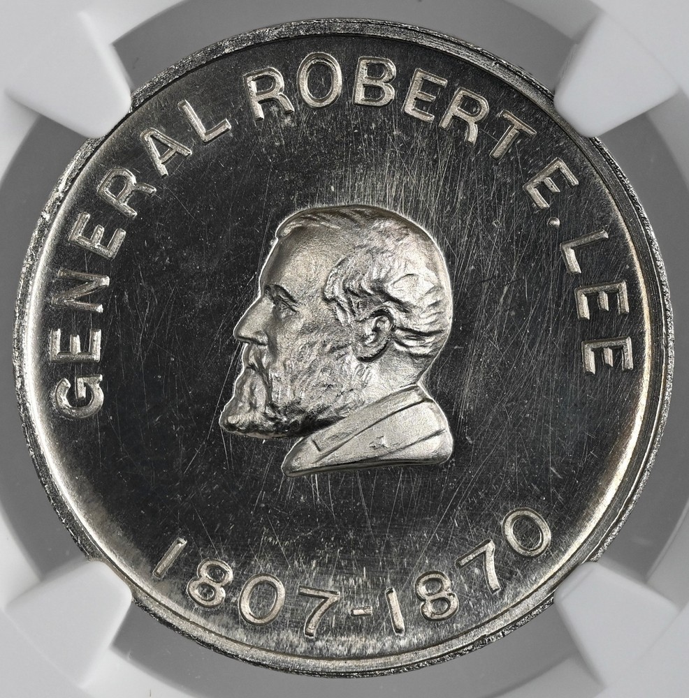 1947 50C ROBERT E. LEE (CSA) C SMITH SO-CALLED HALF DOLLAR NGC MS63 #8405244-032