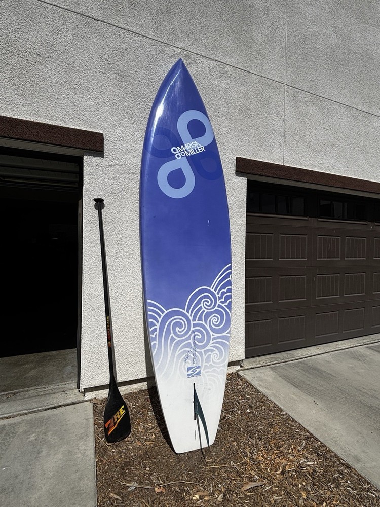 Stand Up Paddle Board (SUP) w/ Paddle + 2 Ankle Leashes