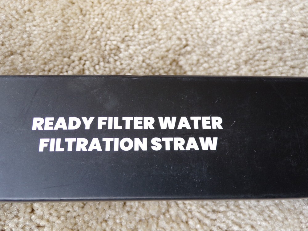 MODERN NEEDS Ready Filter Water Filtration Straw - Activated Carbon; b2