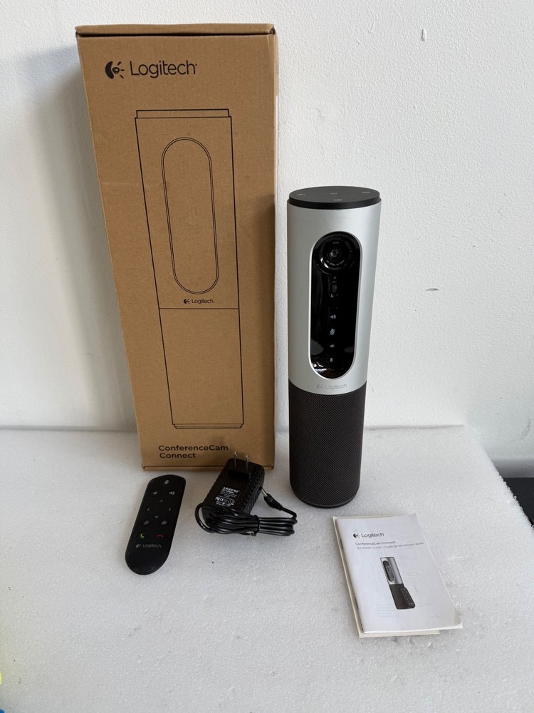 Logitech ConferenceCam Connect 1080p Video Conferencing System + Box