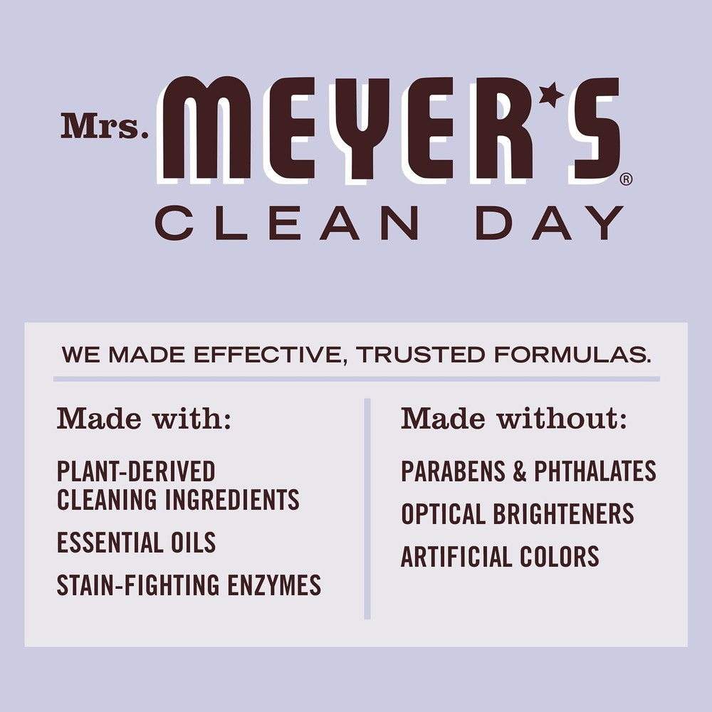 CLEAN DAY Liquid Laundry Detergent, Biodegradable Formula Infused with Essent...