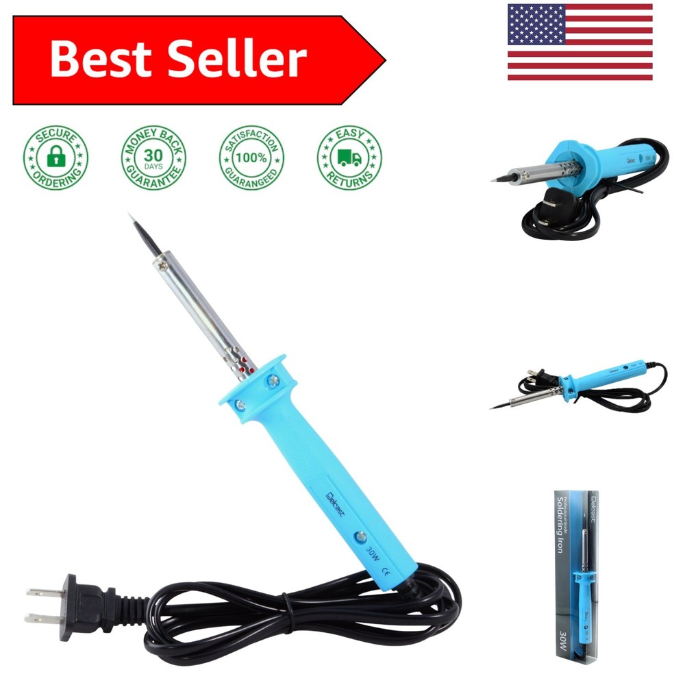 30 Watt Precision Tip Soldering Iron - Ideal for Electronics and PCB Work