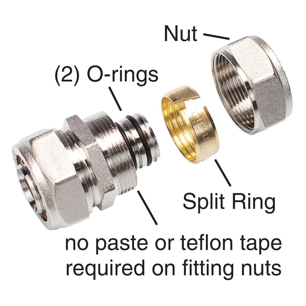 RapidAir MaxLine 3/4" NPT End Cap #3410-31