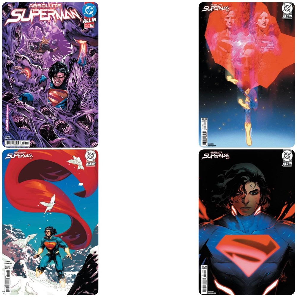 ABSOLUTE SUPERMAN #17 **COVER SELECT** OPEN PRESALE 03/04/26