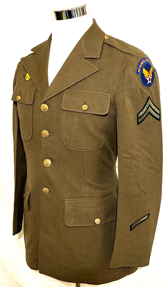 WWII Named ATSC Air Technical Service Command Service Coat / Uniform