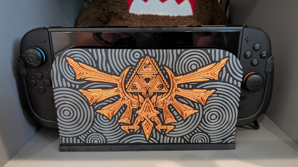 Nintendo Switch 2 Dock Faceplate Cover Legend Of Zelda.