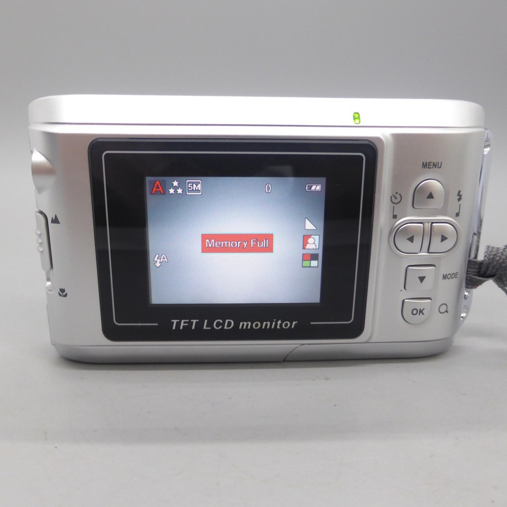 Premier DS-5080 5.0MP Compact Digital Camera Silver Tested