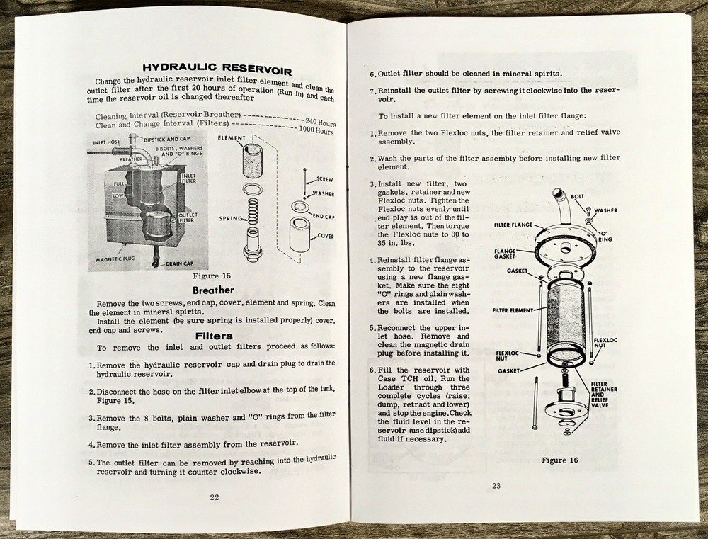 Case W8B Diesel Wheel Loader Service Manual Parts Catalog Operators Owners Set