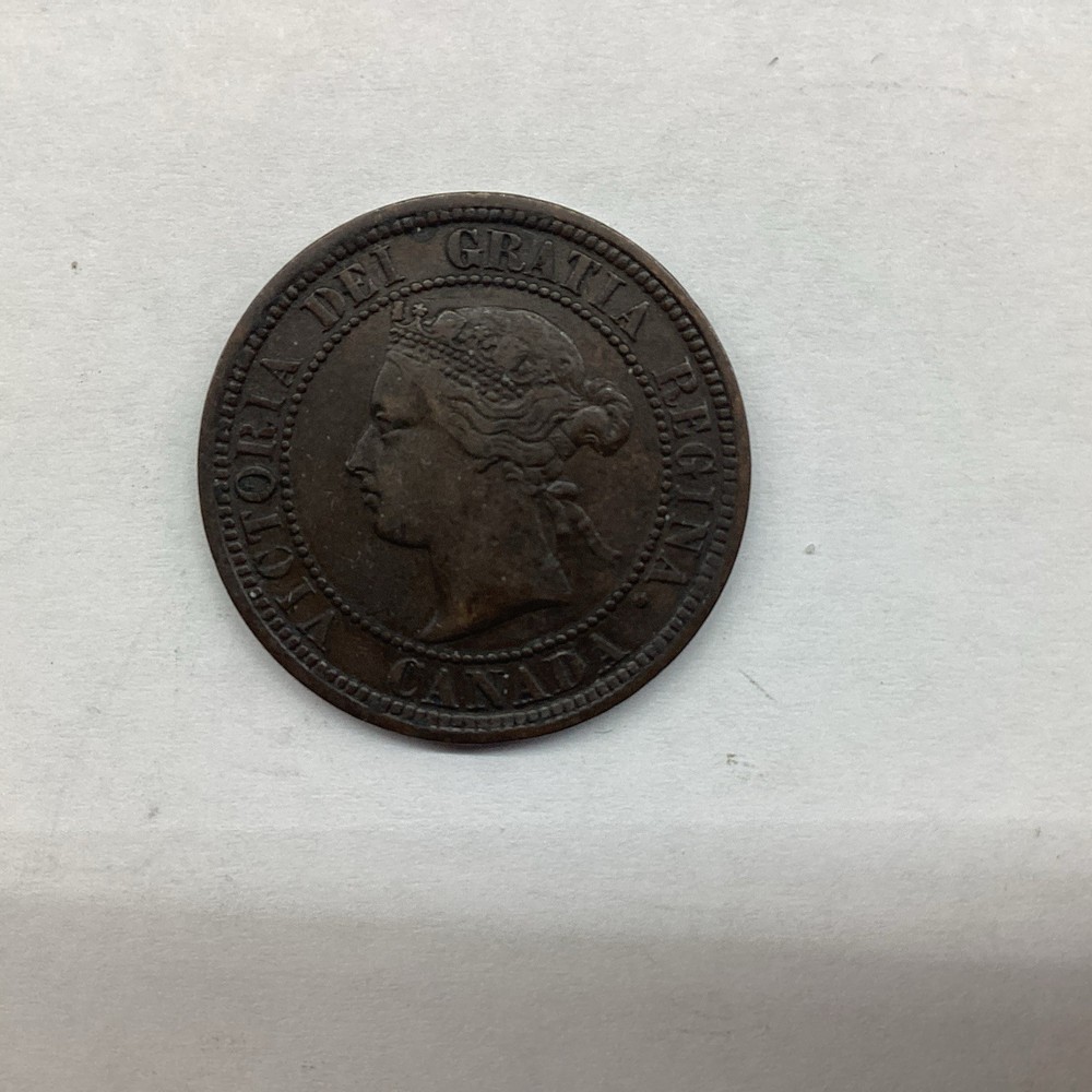 1882-H Canada Large One Cent