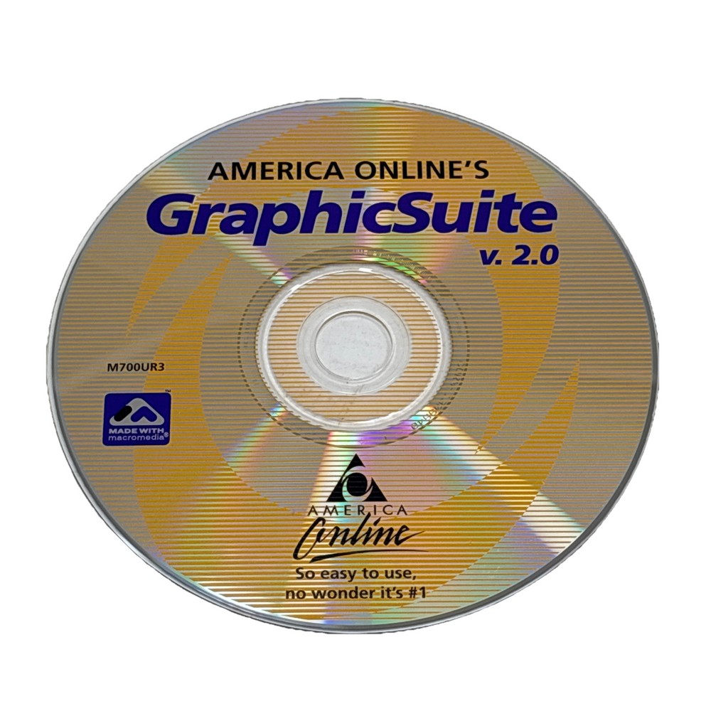 America Online's Graphic Suite 2.0 PC CD-ROM