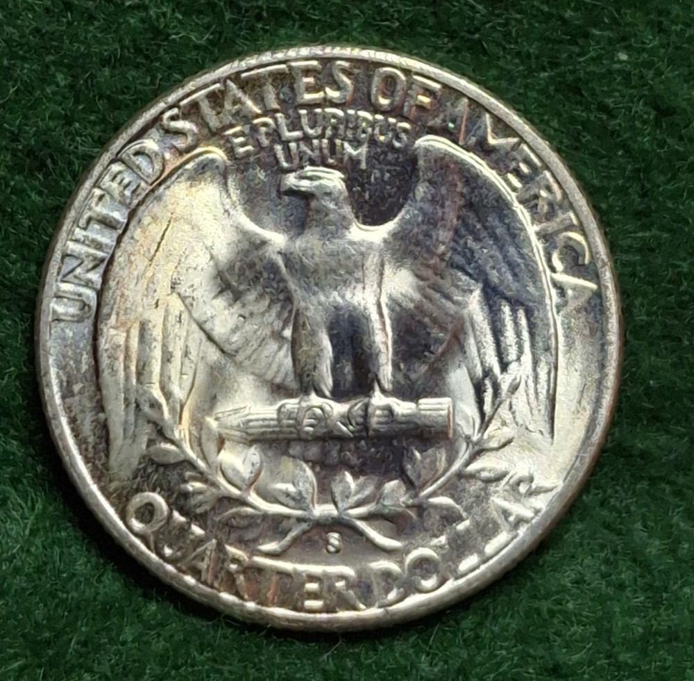 1952 S Washington Quarter