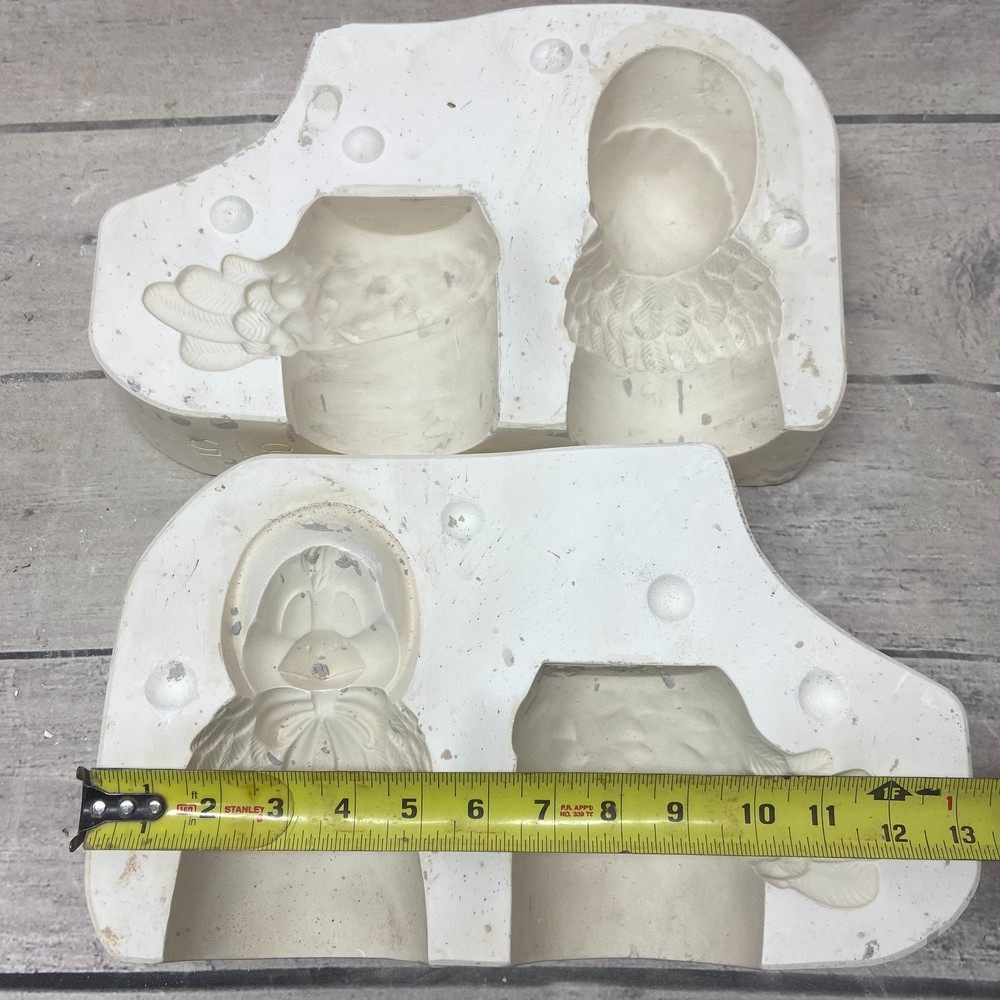Vintage 1984 Kimple Ceramic Casting Mold Hen #815