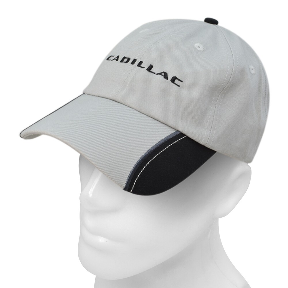 Cadillac Visor Accent Gray Baseball Cap