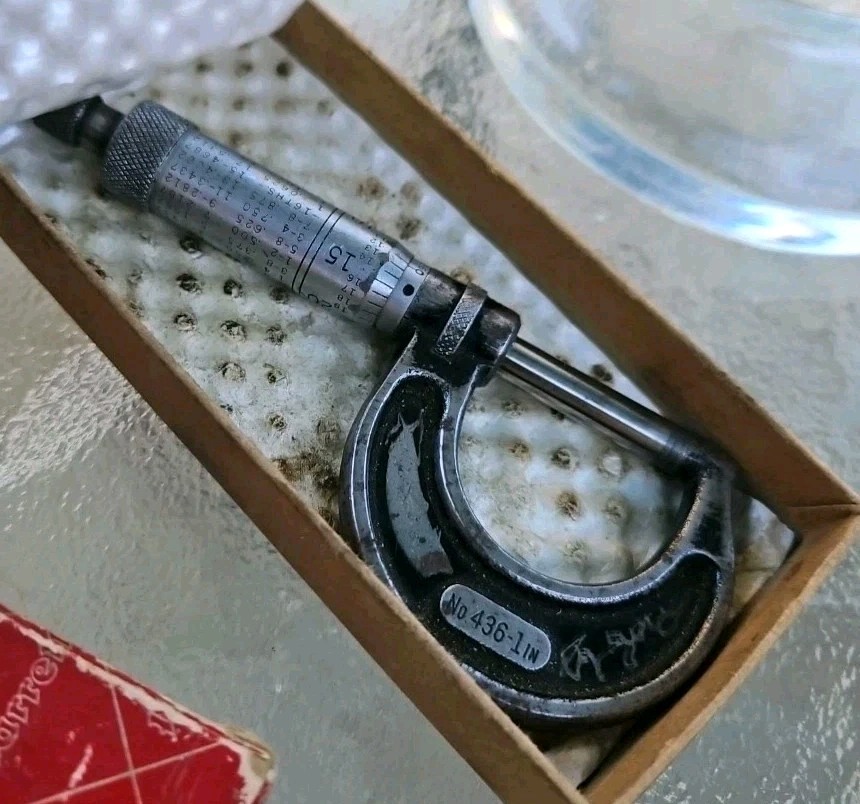 Starett Micrometer 436RL-1 MICROMETER