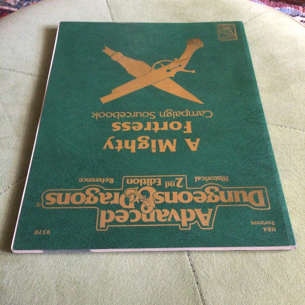 AD&D 2e A Mighty Fortress Campaign Sourcebook Winter ORIGINAL