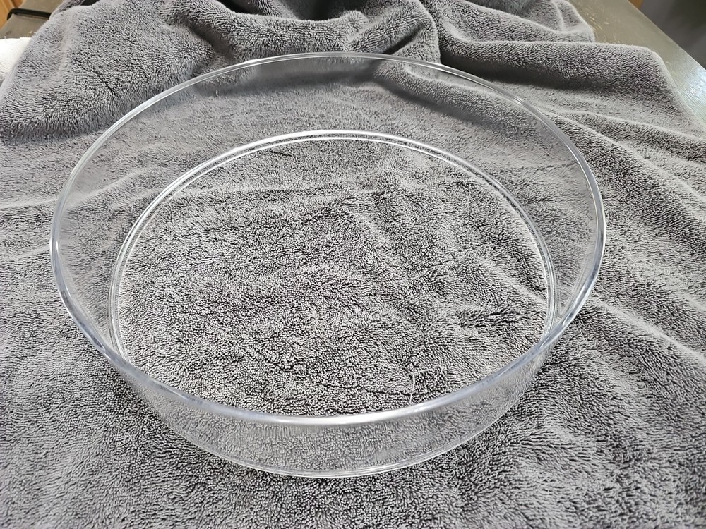 NuWave Oven Harthware Replacement Part Plastic 3.5" Extender Ring Clear Genuine