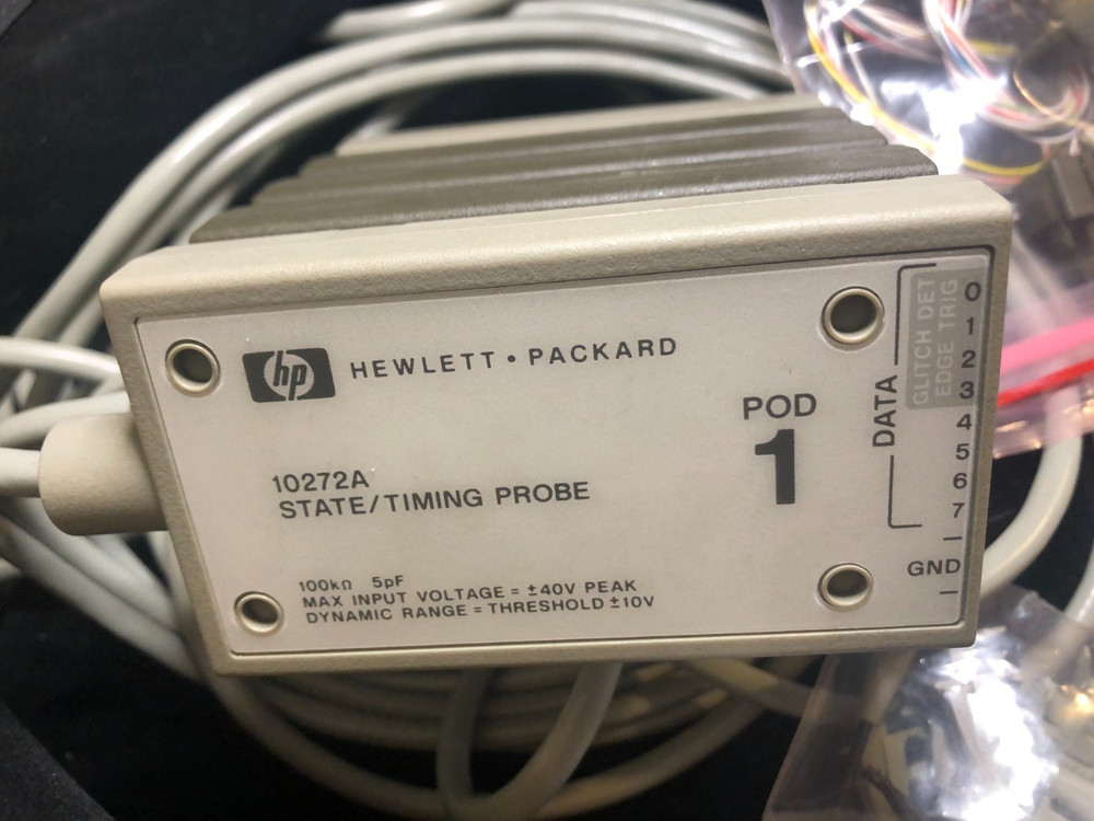 HP 1631D 43 state & 16 timing channels Logic Analyzer & Digitizing Oscilloscope