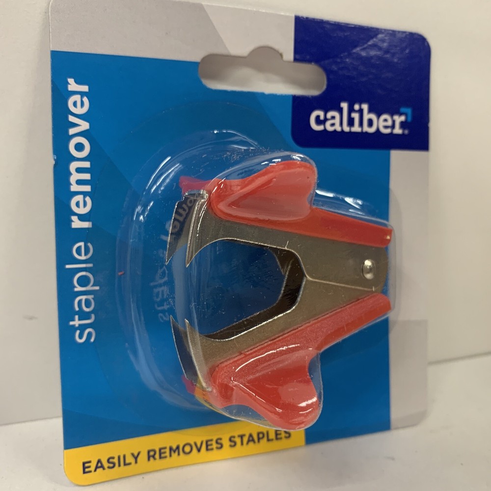 2-Pack CALIBER- Staple Remover Works Great! Seperate Those Papers Easily! NEW