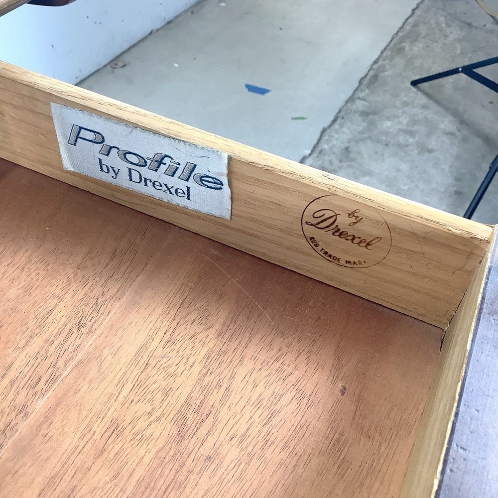 John Van Koert for Drexel Profile Walnut Desk