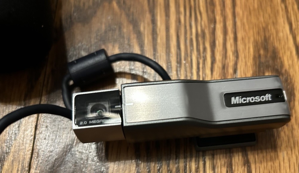Microsoft LifeCam NX-6000 PC USB Camera Webcam - Good Condition With Carry Case