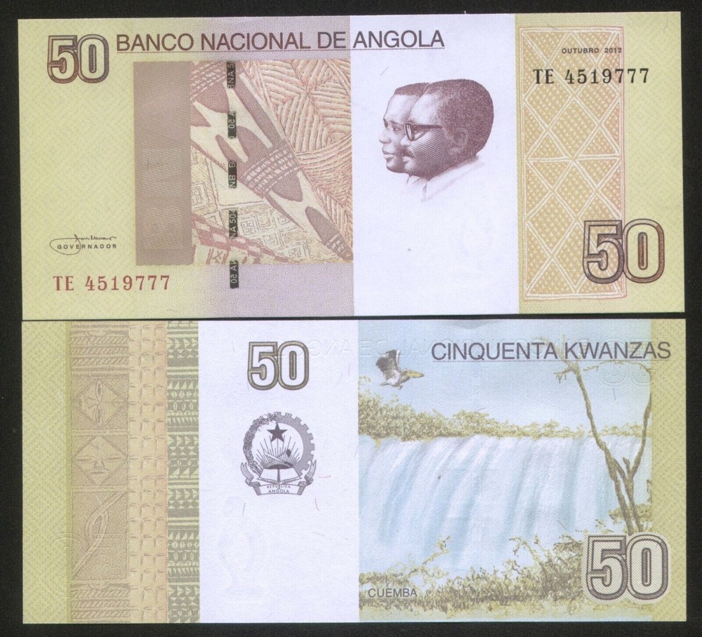 Angola 50 Kwanzas 2012 UNC #4519777
