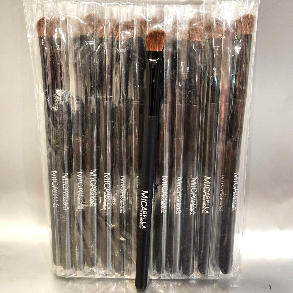 Angled eyeliner eyeshadow brush Micabella Cosmetics