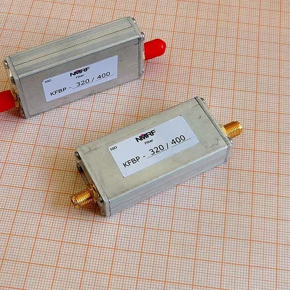 1*Pc 320～400 MHz Band-pass Filter With Pure Copper SMA interface