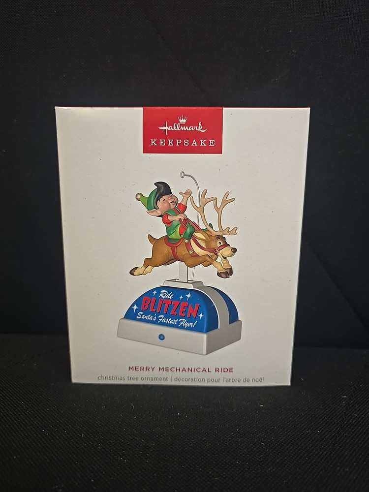 Hallmark Keepsake 2025 Merry Mechanical Ride Magic Sound and Motion
