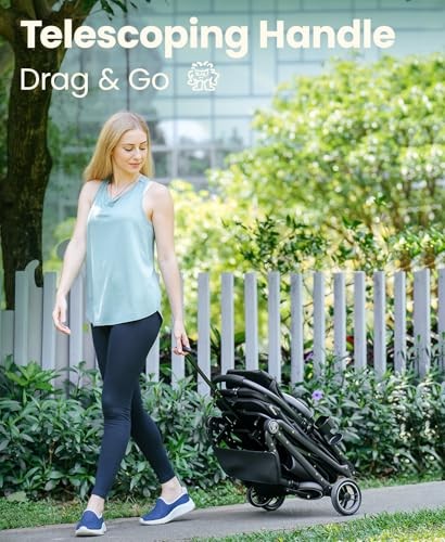 4 Wheels Pet Stroller, Dog Stroller for Small/Medium Dogs and Cats Small-Glide